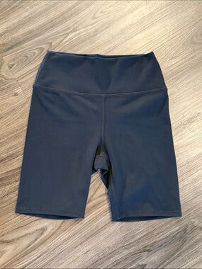 Joah Brown Black High-Rise Bike Shorts